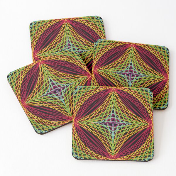 Item preview, Rectangular Pattern #4 Morph C Back [15983-PBCGYR-BB] designed and sold by LottMultimedia.
