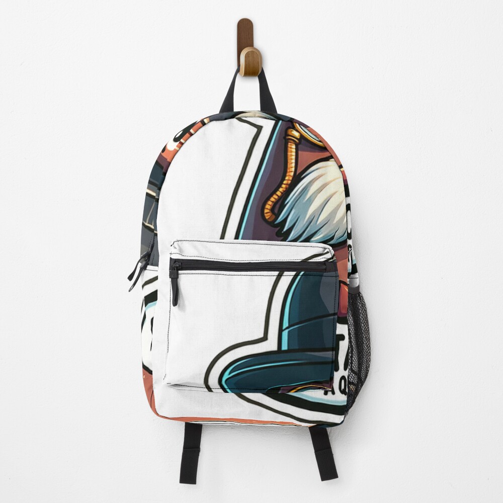 Vista previa del artículo con la obra «Mochila», diseñado y vendido por The-Library.