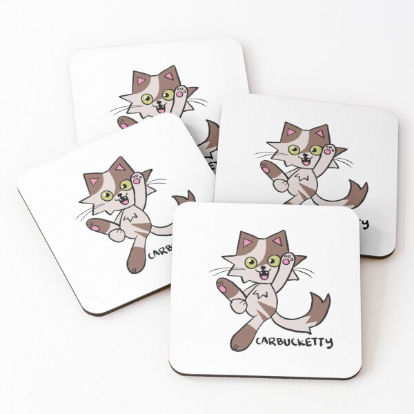 Item preview, Carbucketty: The pouncing cat designed and sold by crunchytears.