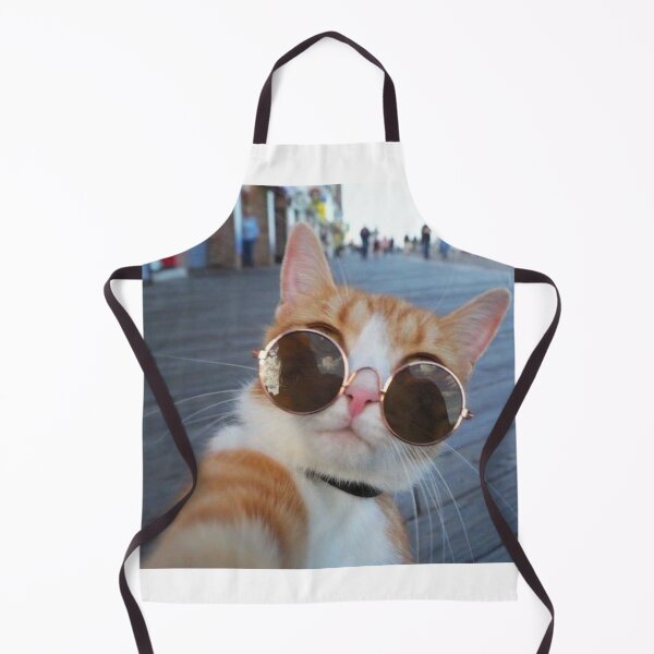 Item preview, cool cat with glasses designed and sold by CaveAbdul.