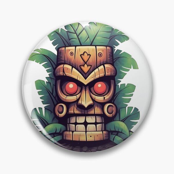 Item preview, Tiki of the Jungle designed and sold by Kona Cat Creationz.