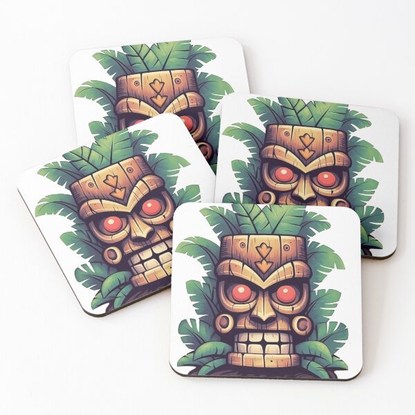 Item preview, Tiki of the Jungle designed and sold by Kona Cat Creationz.