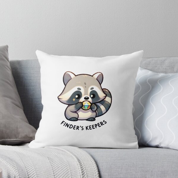 Item preview, Raccoon Treasure Finder's Keepers designed and sold by UmbrellaStudio1.