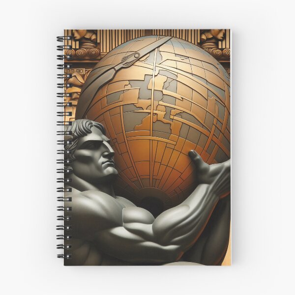 Item preview, Atlas Has Shrugged designed and sold by ClassicRetroism.