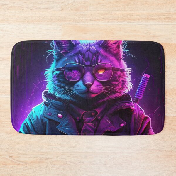 Item preview, Cyberpunk Cat designed and sold by epicdolphinz.