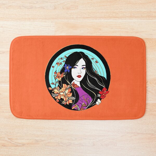 Item preview, Round color illustration of a beauty designed and sold by AD-Digital-Art.