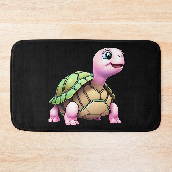 Item preview, Pink Smiling Turtle designed and sold by Aquillashop.
