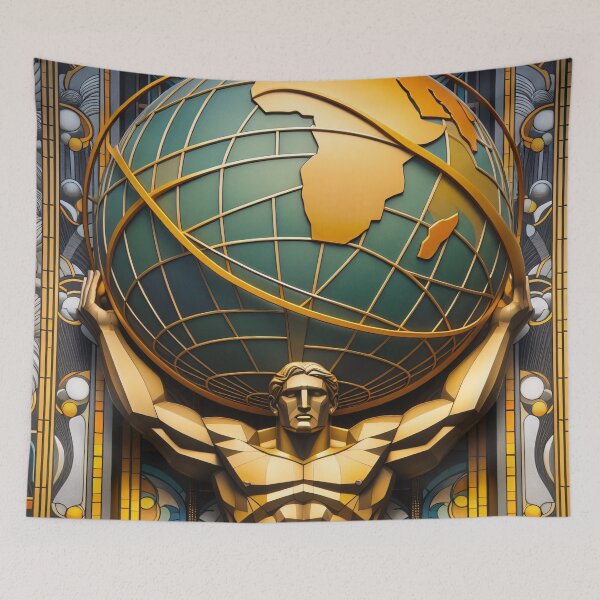 Item preview, Atlas Has Shrugged designed and sold by ClassicRetroism.
