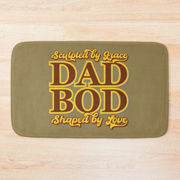 Item preview, Dad Bod Sculpted By Grace Shaped By Love designed and sold by Daqomm.