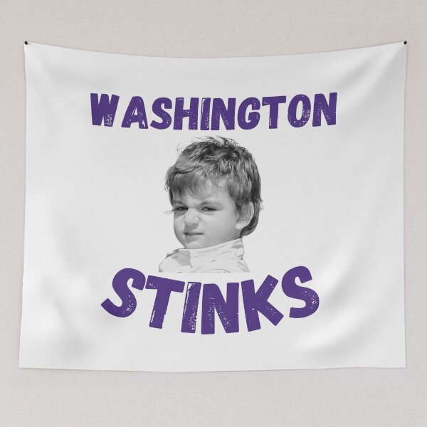 Item preview, Washington Stinks, Rivalry designed and sold by RiffRaffGraffix.
