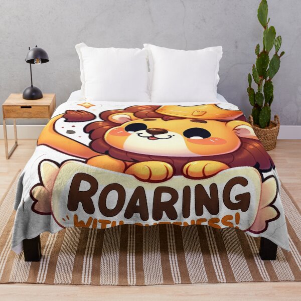 Item preview, Charming Lion Cub Crown Sticker - Roaring with Cuteness! designed and sold by The-Library.