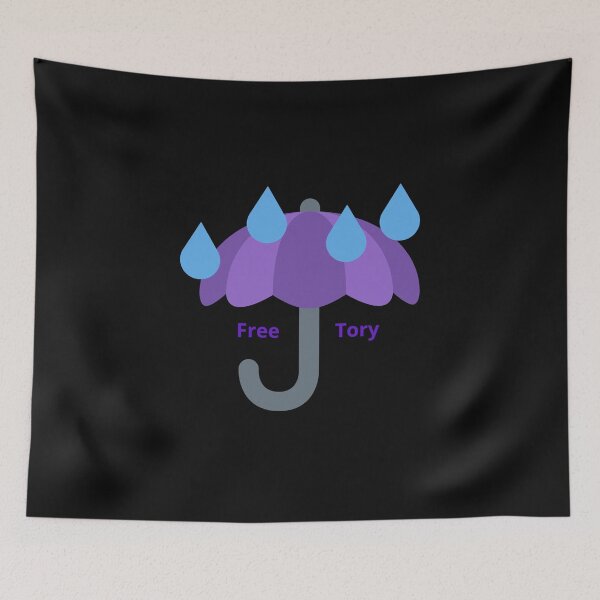 Item preview, Free Tory Purple Umbrella designed and sold by KATKattalestv.