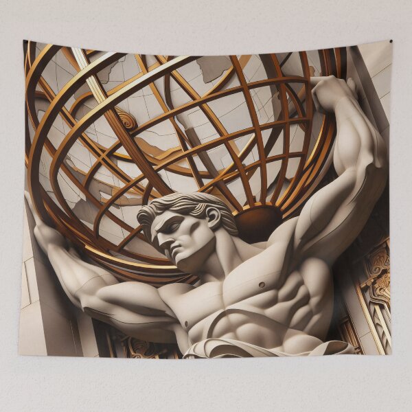 Item preview, Atlas Has Shrugged designed and sold by ClassicRetroism.