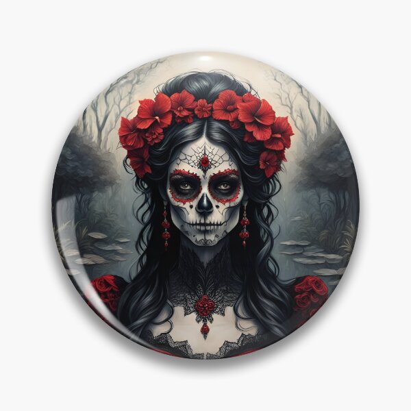 Item preview, Sugar skull girl designed and sold by GothicRubette.