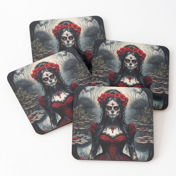 Item preview, Sugar skull girl designed and sold by GothicRubette.