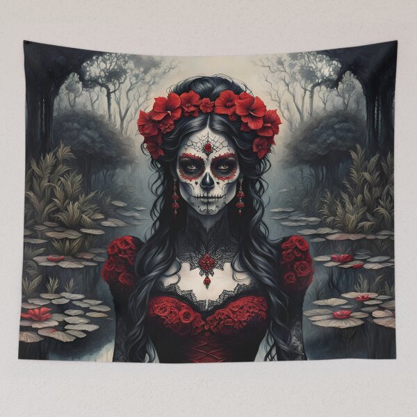 Item preview, Sugar skull girl designed and sold by GothicRubette.