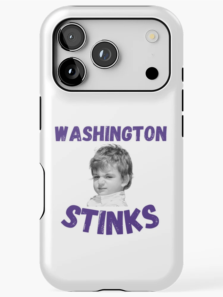 Thumbnail 1 of 4, iPhone Case, Washington Stinks, Rivalry designed and sold by RiffRaffGraffix.