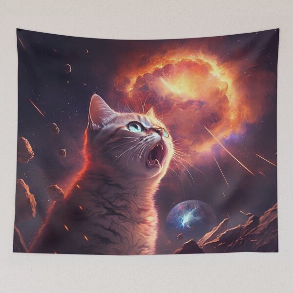 Item preview, Big Bang Explosion Cat designed and sold by epicdolphinz.