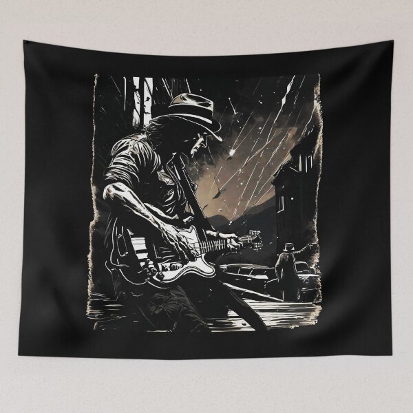 Item preview, rock horror designed and sold by NotesForMusic.