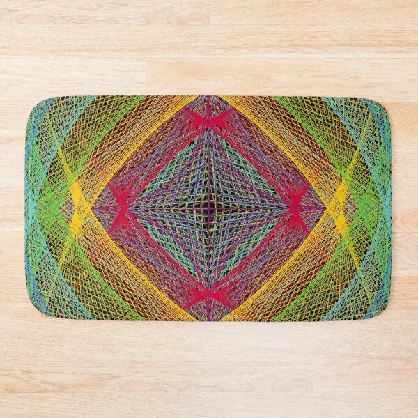 Item preview, Rectangular Pattern #4 Morph C Back [16412-PBCGYR-BB] designed and sold by LottMultimedia.