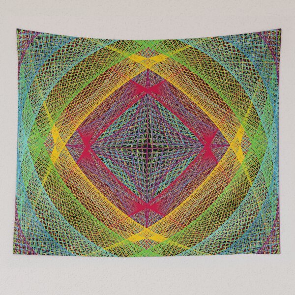 Item preview, Rectangular Pattern #4 Morph C Back [16412-PBCGYR-BB] designed and sold by LottMultimedia.