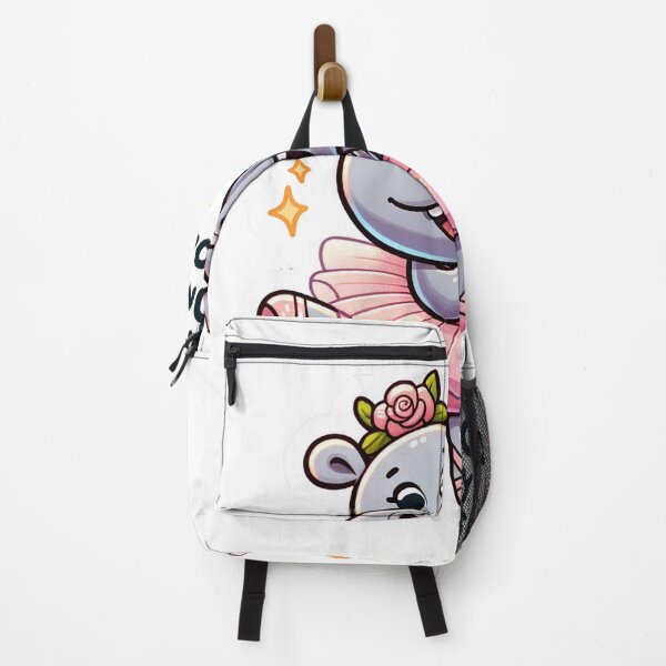Item preview, Joyous Hippo Tutu Sticker - Hip-hop on My Toes! designed and sold by The-Library.