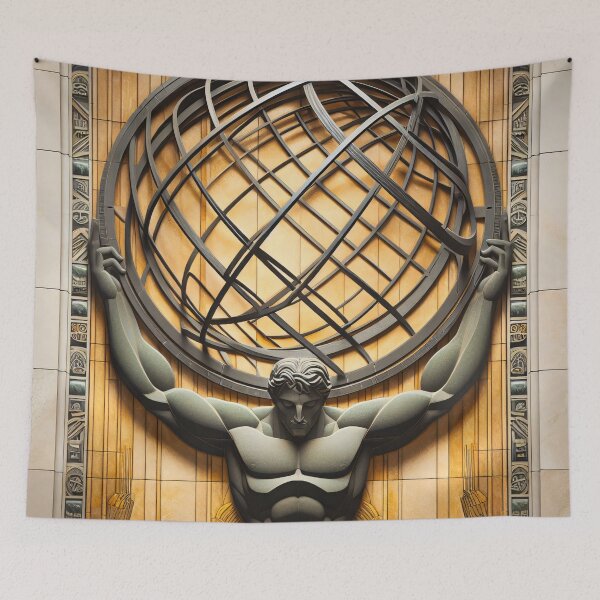 Item preview, Atlas Has Shrugged designed and sold by ClassicRetroism.