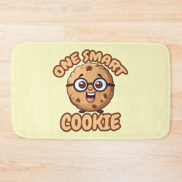 Item preview, Cute One Smart Cookie - Funny Nerdy Cartoon designed and sold by Daqomm.