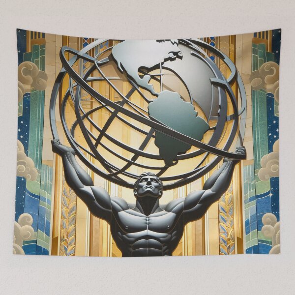 Item preview, Atlas Has Shrugged designed and sold by ClassicRetroism.