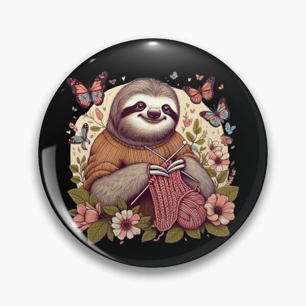 Item preview, The Knitting Sloth designed and sold by Jaro90.
