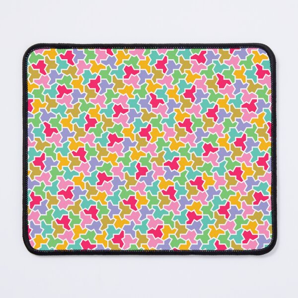 Item preview, BRIGHT CONFETTI - einstein tile pattern designed and sold by BrownWoodRobot.