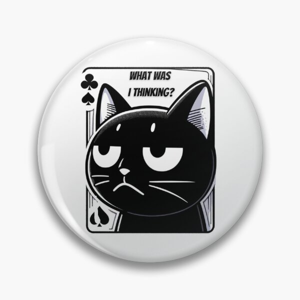 Item preview, Cat zoning out - Absent Sticker  designed and sold by InfinityImprint.