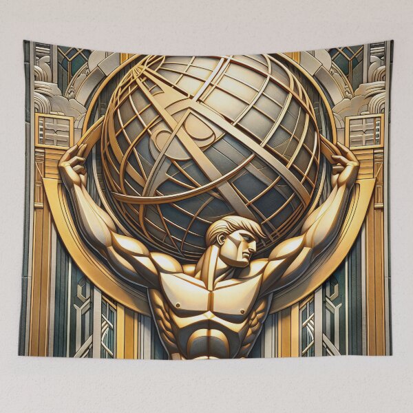 Item preview, Atlas Has Shrugged designed and sold by ClassicRetroism.