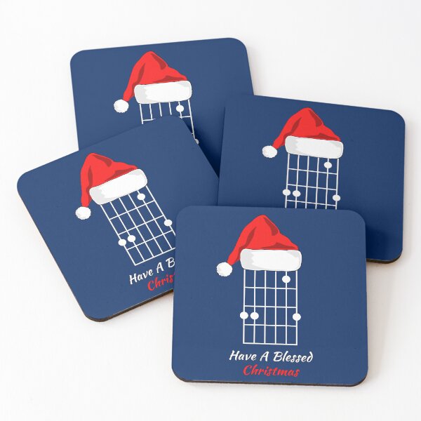 Item preview, Have A Blessed Christmas - Gsus Guitar Chord (Jesus Christmas Design) designed and sold by guvnaguitars.