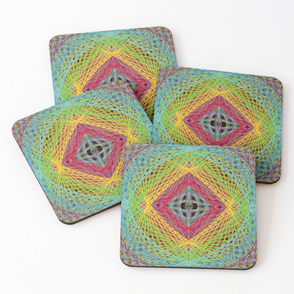 Item preview, Rectangular Pattern #4 Morph C Back [16486-PBCGYR-BB] designed and sold by LottMultimedia.