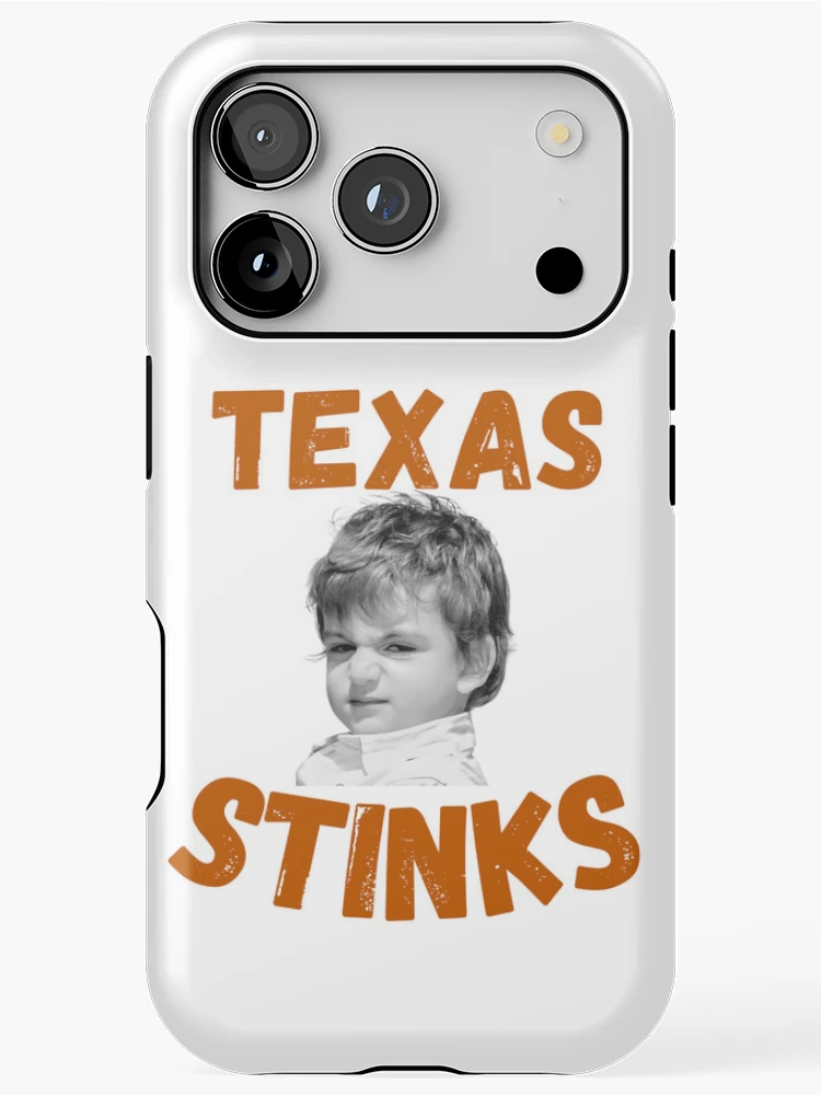 Thumbnail 1 of 4, iPhone Case, Texas Stinks, Rivalry designed and sold by RiffRaffGraffix.