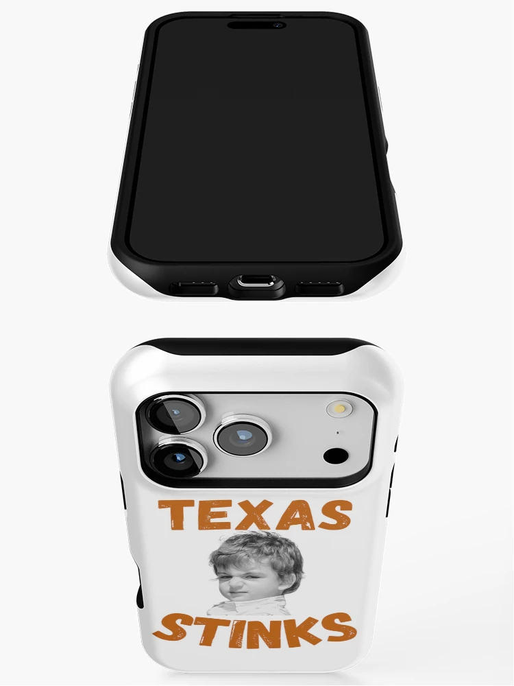 Thumbnail 3 of 4, iPhone Case, Texas Stinks, Rivalry designed and sold by RiffRaffGraffix.