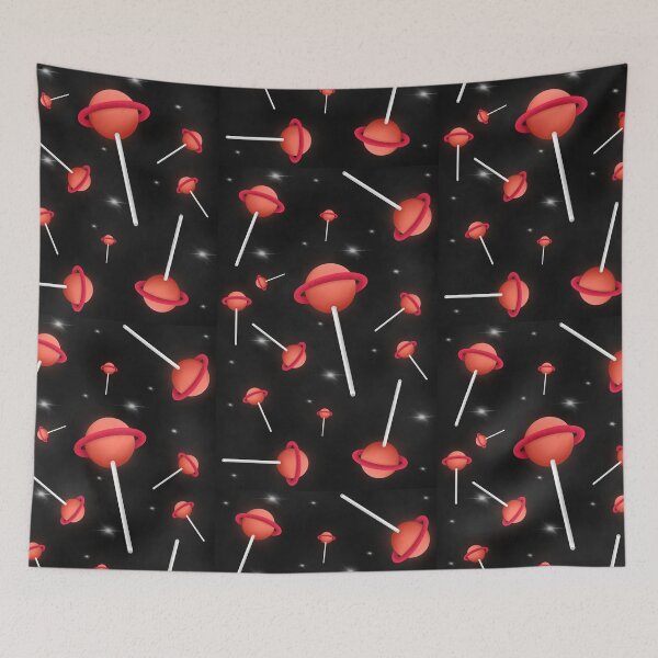 Aperçu de l'œuvre Bonbon Cosmique Rouge créée et vendue par briestudio.