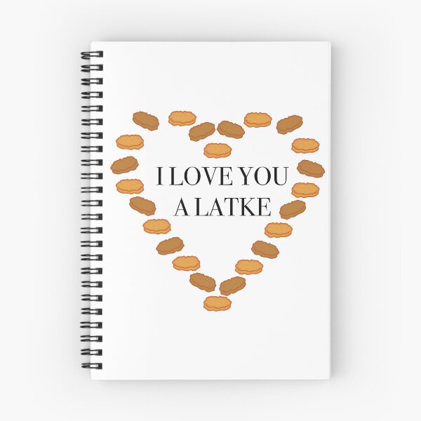 Item preview, Hanukkkah Series: I Love You a Latke designed and sold by Jgeivett.