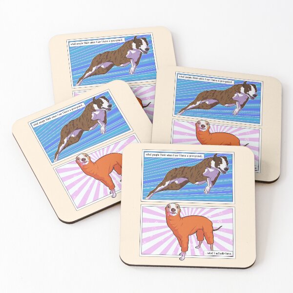 Item preview, What people think when I say I have a greyhound vs what I actually have designed and sold by Iluvmygreyhound.
