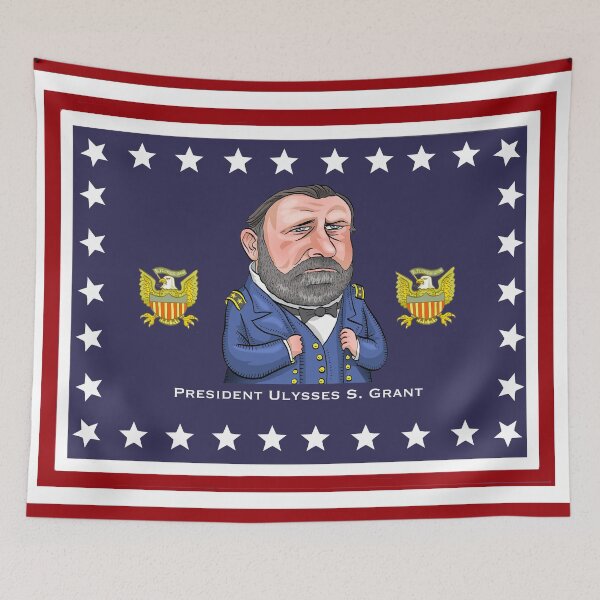 Item preview, President Ulysses S. Grant designed and sold by MacKaycartoons.