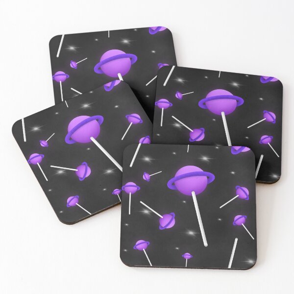 Aperçu de l'œuvre Bonbons cosmiques violets créée et vendue par briestudio.