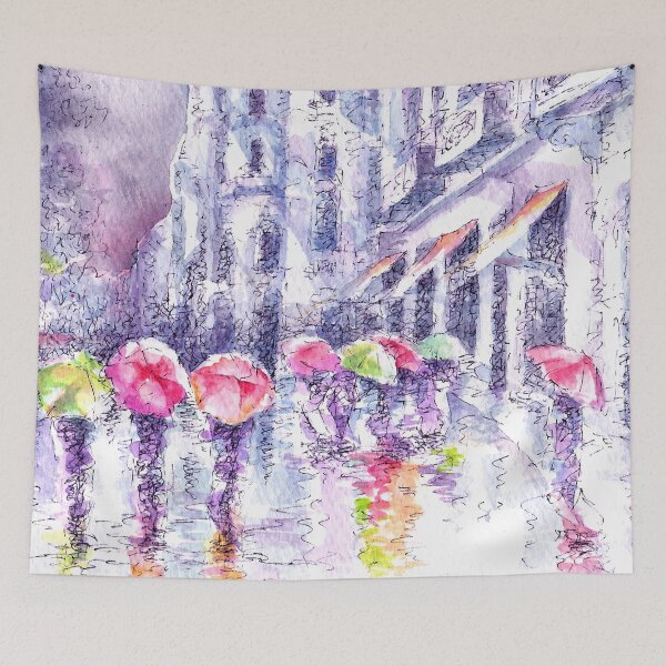 Item preview, Barcelona Rain designed and sold by Gerardo Segismundo.