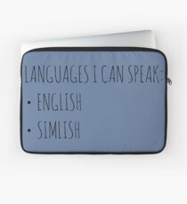Languages I Can Speak Laptop Sleeve