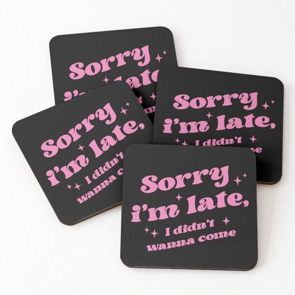 Item preview, Sorry I’m Late designed and sold by Honey + Sprout .