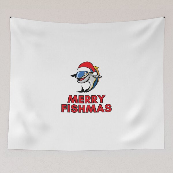 Item preview, Merry Fishmas designed and sold by Sachithra Munasinghe.