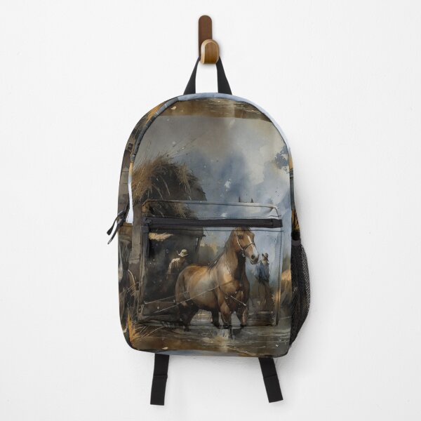 Item preview, The Hay Wain inspired by John Constable, watercolor, impressionism designed and sold by boyangyang.