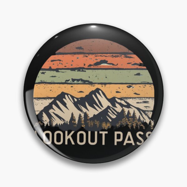 Item preview, Lookout pass - Idaho designed and sold by GroovyDino.