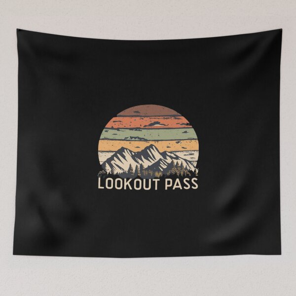 Item preview, Lookout pass - Idaho designed and sold by GroovyDino.