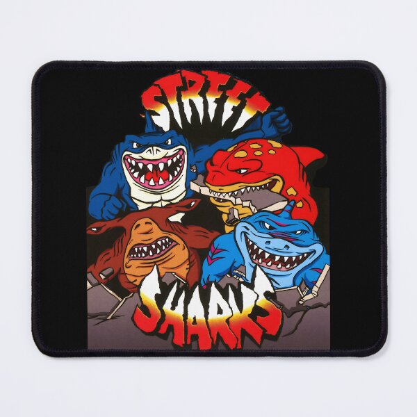 Item preview, Street Sharks Grouop / Logo Black Background designed and sold by SLCollectibles.